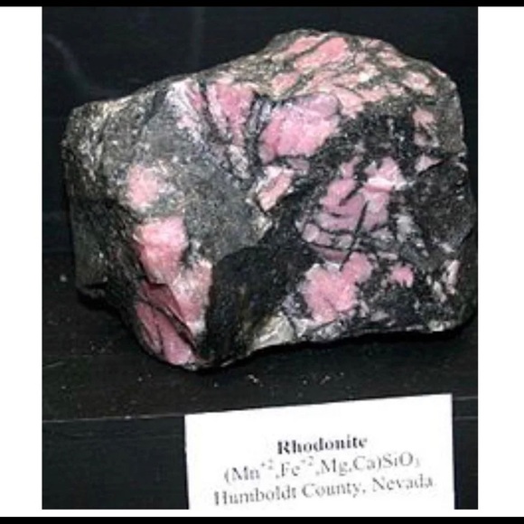 NEW GORGEOUS RHODONITE NECKLACE - Picture 6 of 10